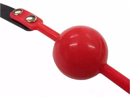Fetisch Ballknebel in Rot