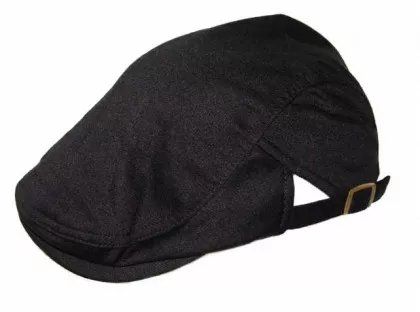 Peaked Cap - black
