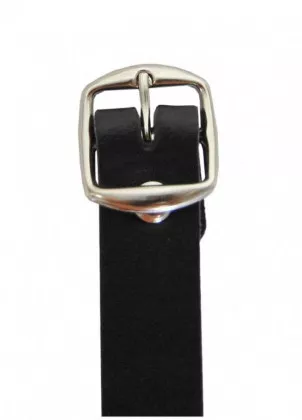Pyramidennieten & Ketten Leder Choker