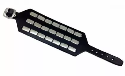 Armband 3 Reihen Flach Nieten