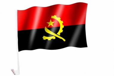 Car Flag Angola