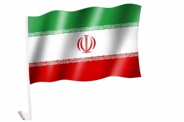 Car Flag Iran
