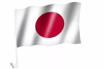 Autofahnen Japan