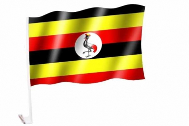 Car Flag Uganda
