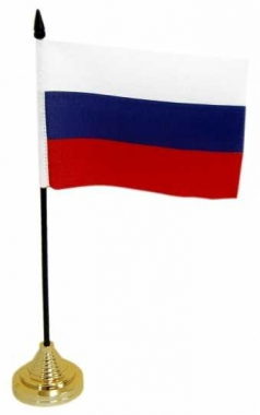 Table Flag Russia