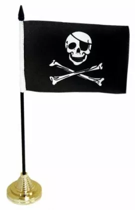 Tischfahnen Piraten