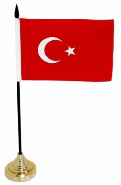 Table Flag Turkey