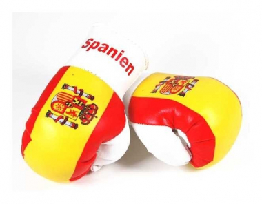 Spanien Mini Boxhandschuhe