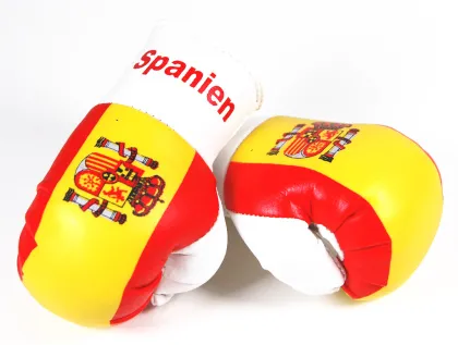 Spanien Mini Boxhandschuhe
