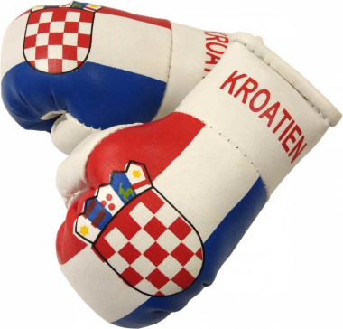 Croatia Mini Boxing Gloves