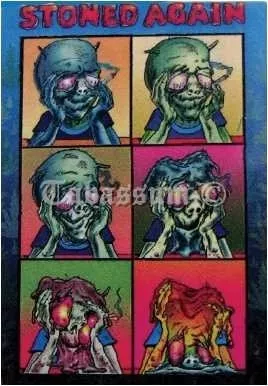 Schlüsselanhänger Stoned Again