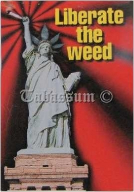 Schlüsselanhänger Liberate The Weed
