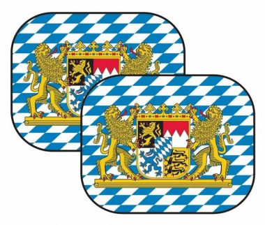 Car Window Shade Bavarian Crest