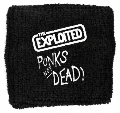 The Exploited Punks not Dead Merchandise Schweißband