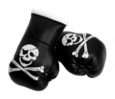 Skull Mini Boxing Gloves