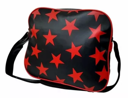 College Schultertasche Sterne