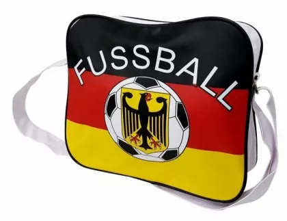 College Schultertasche Deutschland Fußball