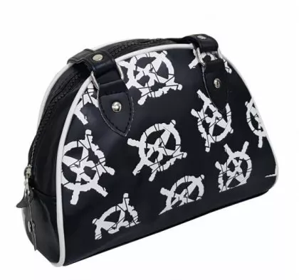 Henkeltasche Anarchie Schwarz