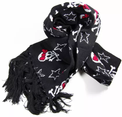Richtig geiles Schal - Beanie und Handschuhe Set für Rockabellas