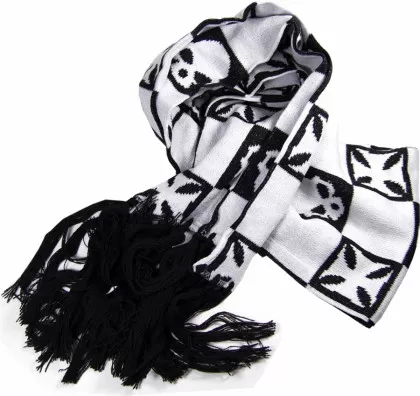 Eisernes Kreuz und Totenkopf Motiv | Winter Set bestehend aus Beanie, Schal und Handschuhe