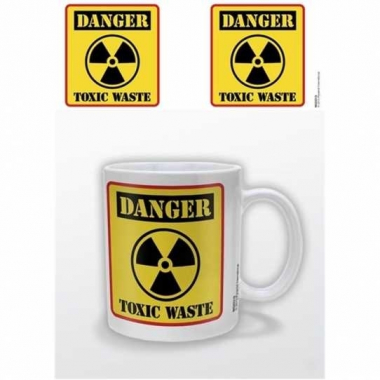 Danger Toxic Waste Kaffeebecher