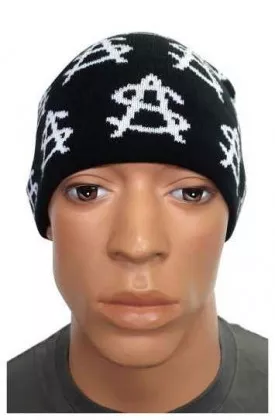 Beanie - Schwarz Symbol
