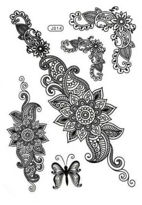 Orient Tattoo Schwarz