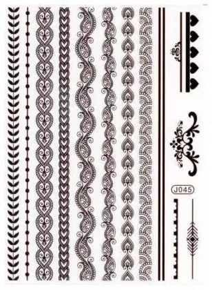 Schwarzes Flash Tattoo