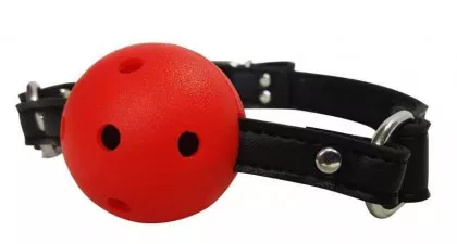 Roter Fetisch Ballknebel