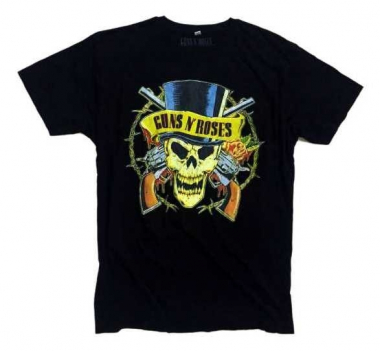 Guns'n'Roses Pirate Skull In The Ring T Shirt