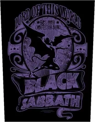 Black Sabbath Lord Of This World Backpatch
