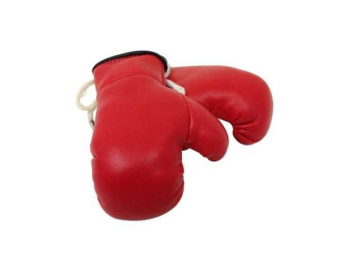 Rote Mini Boxhandschuhe