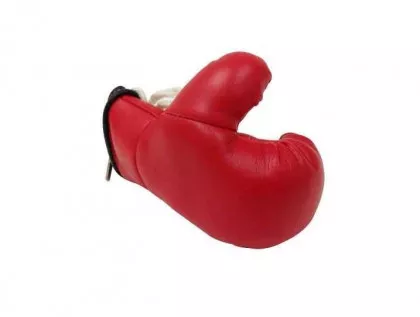 Rote Mini Boxhandschuhe