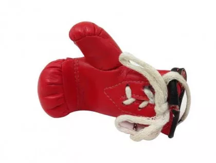 Rote Mini Boxhandschuhe