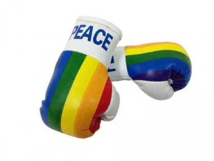 Peace Mini Boxhandschuhe