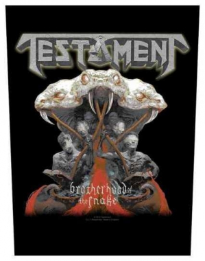 Testament Brotherhood Of The Snake Backpatch