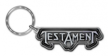 Testament Logo Keyring Pendant