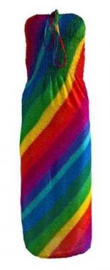 Rainbow Dress Boho