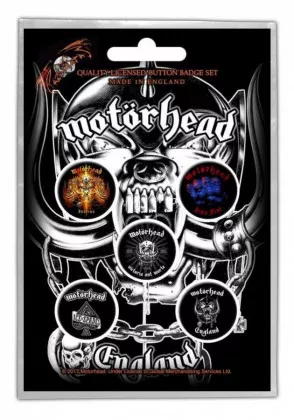 Button Pack - Motörhead England
