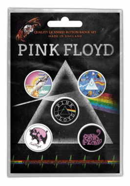 Button Badge Pack - Pink Floyd Prism