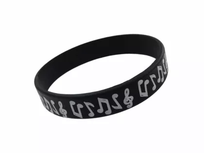 Silikon Armband Musik Symbole