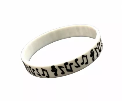 Silikon Armband Musik Symbole