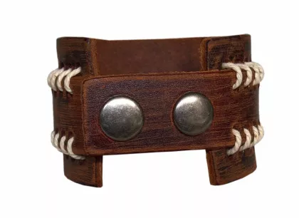 Armband Eiserns Kreuz Braun