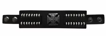 Armband Eiserns Kreuz Schwarz