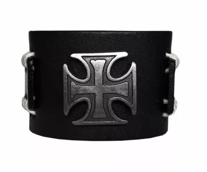 Armband Eiserns Kreuz Schwarz
