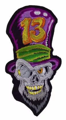 Rückenaufnäher - Totenkopf