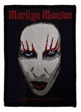 Aufnäher Marilyn Manson Face