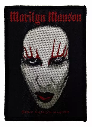 Aufnäher Marilyn Manson Face