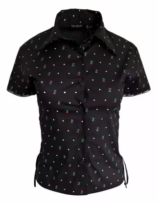 Kirschen & Punkte Punkrave Shirt