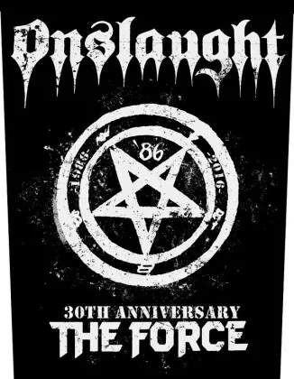 Onslaught The Force 30th Anniversary Rückenaufnäher